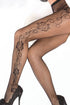 Sexy Fishnet Pantyhose with Rose Pattern